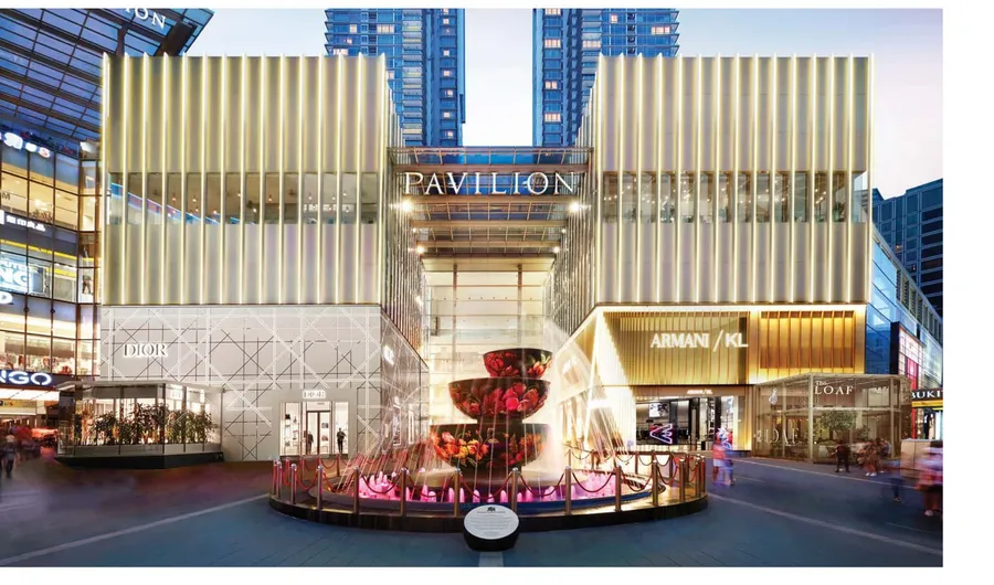 Pavilion Kuala Lumpur, across the road, Pavilion Square, artist's impression