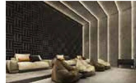 Tower 1 screening room, Oxley Towers, artist's impression