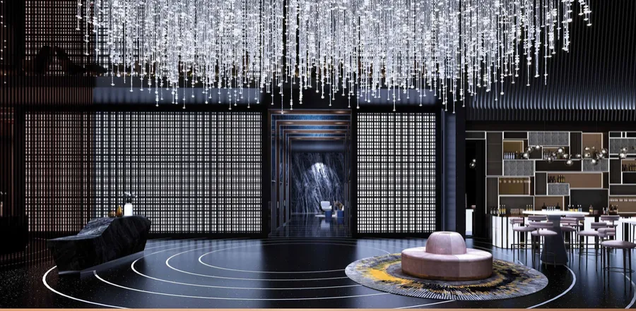 Ground-floor lobby, Orion Residence, artist's impression