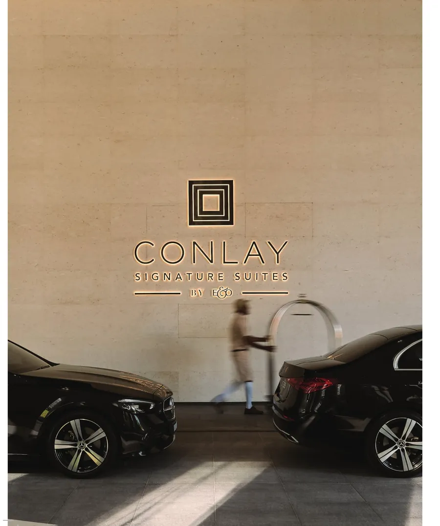The arrival court, The Conlay, artist's impression