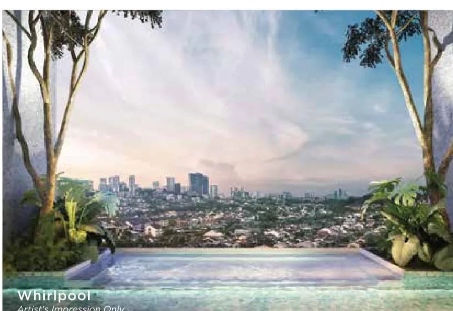 Whirlpool overlooking Bangsar, Talisa @ Bangsar Hill Park, artist's impression