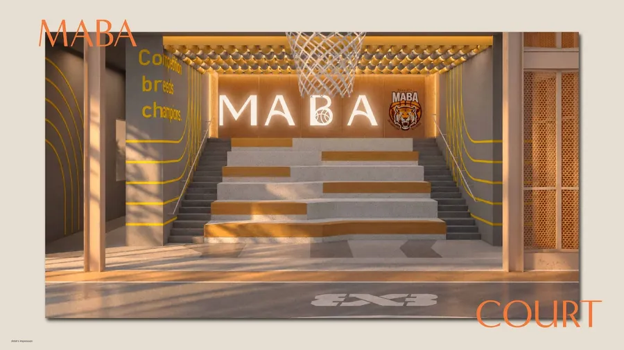 Court seating, MABA Suitez, artist's impression