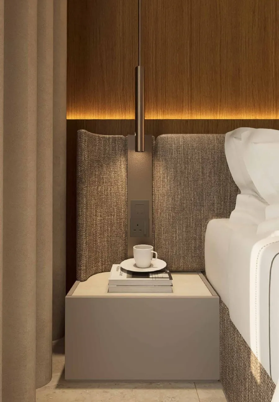 Finishes close up, MABA Suitez, artist's impression