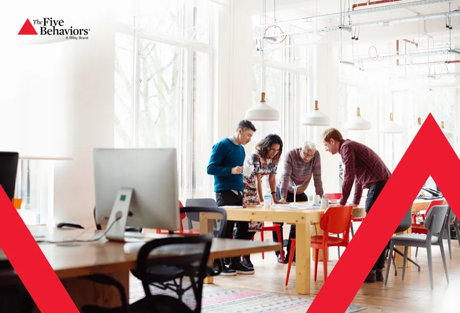 An organization-wide rollout: colleagues at work. Photo: The Five Behaviors®