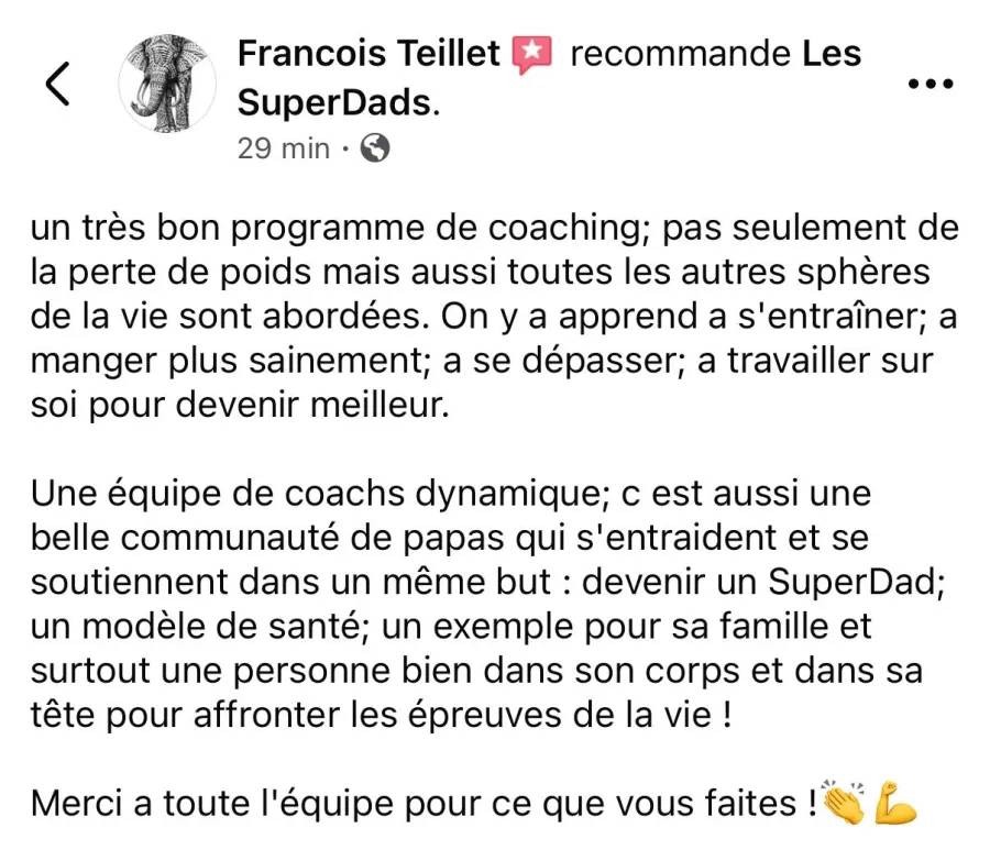 Commentaire SuperDad
