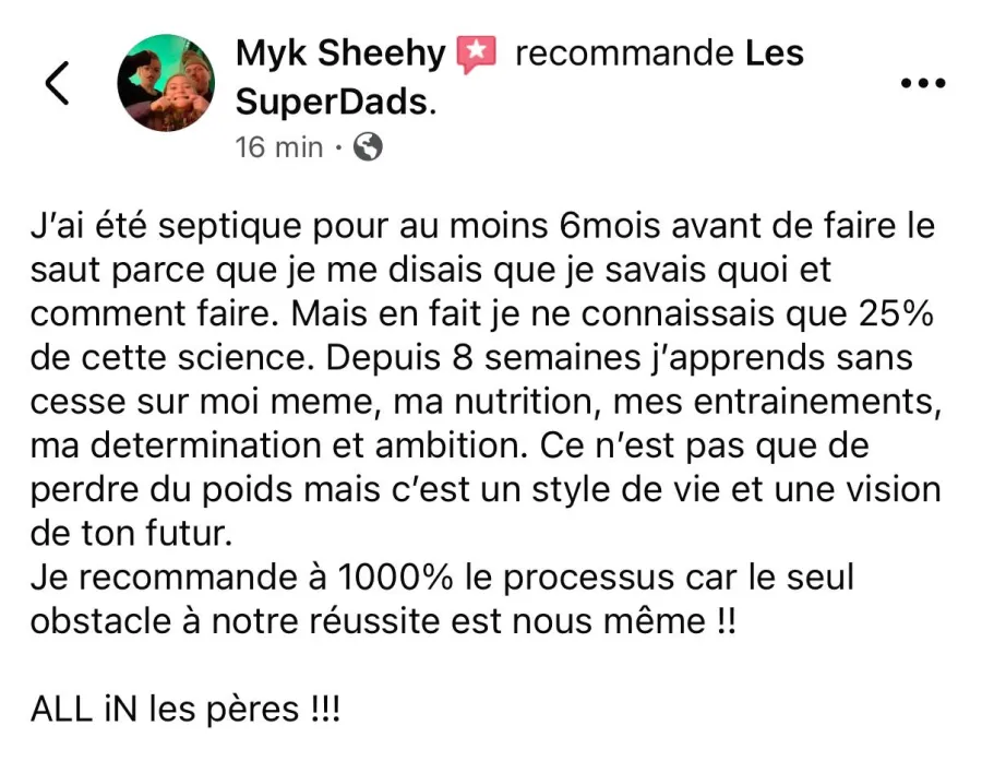 Commentaire SuperDad