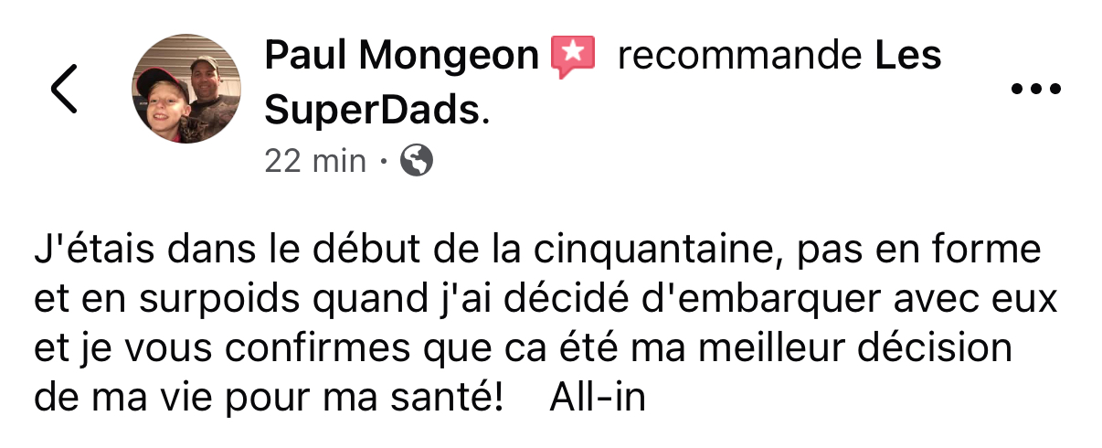 Commentaire SuperDad