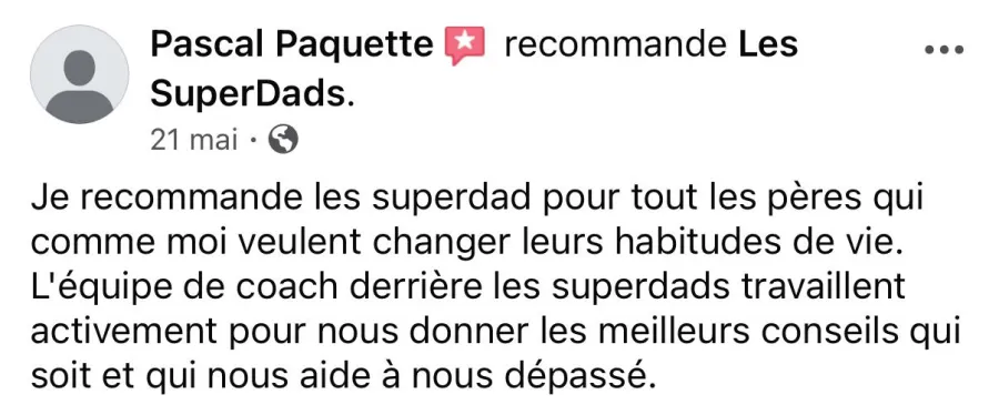 Commentaire SuperDad