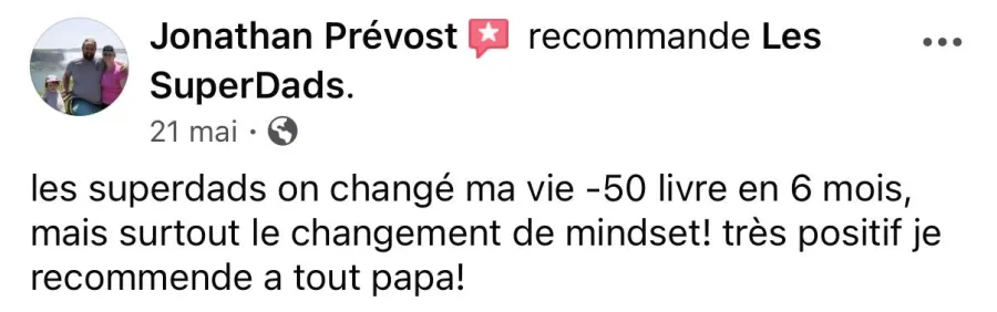 Commentaire SuperDad