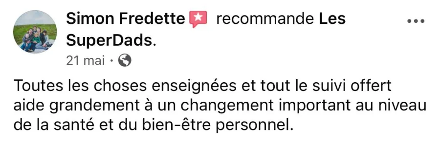 Commentaire SuperDad