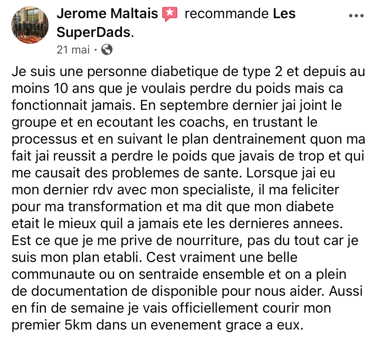 Commentaire SuperDad