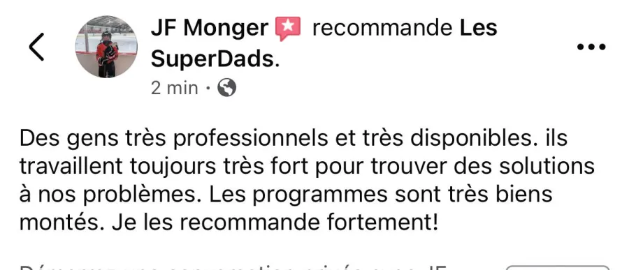 Commentaire SuperDad
