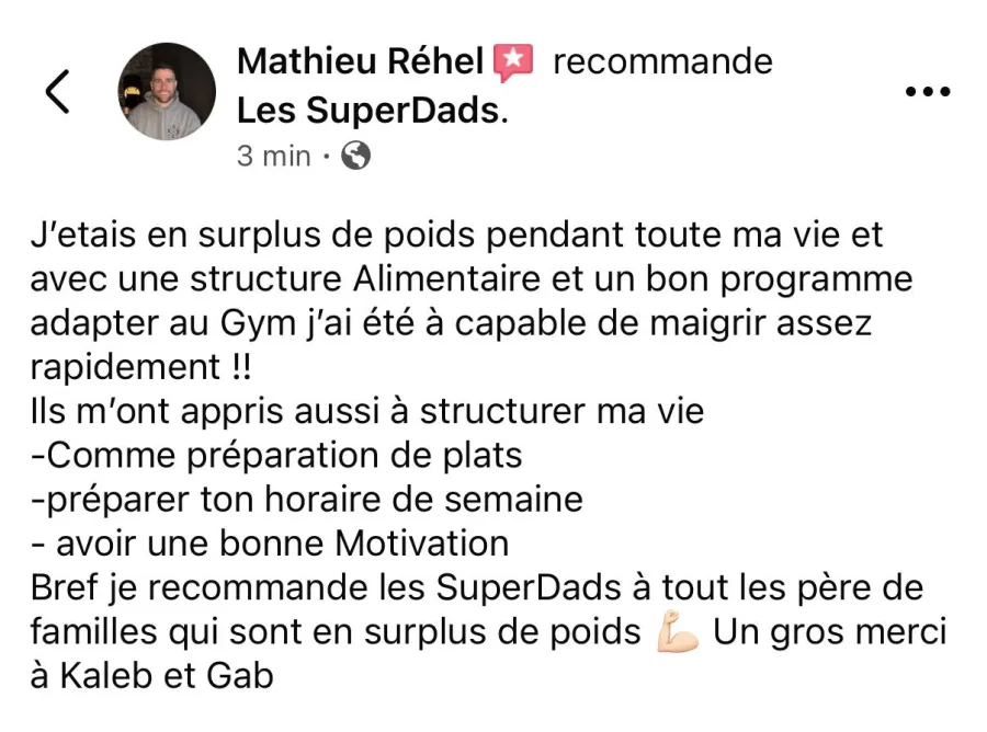 Commentaire SuperDad