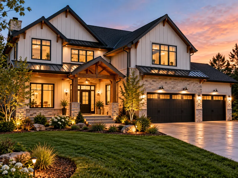 New custom home