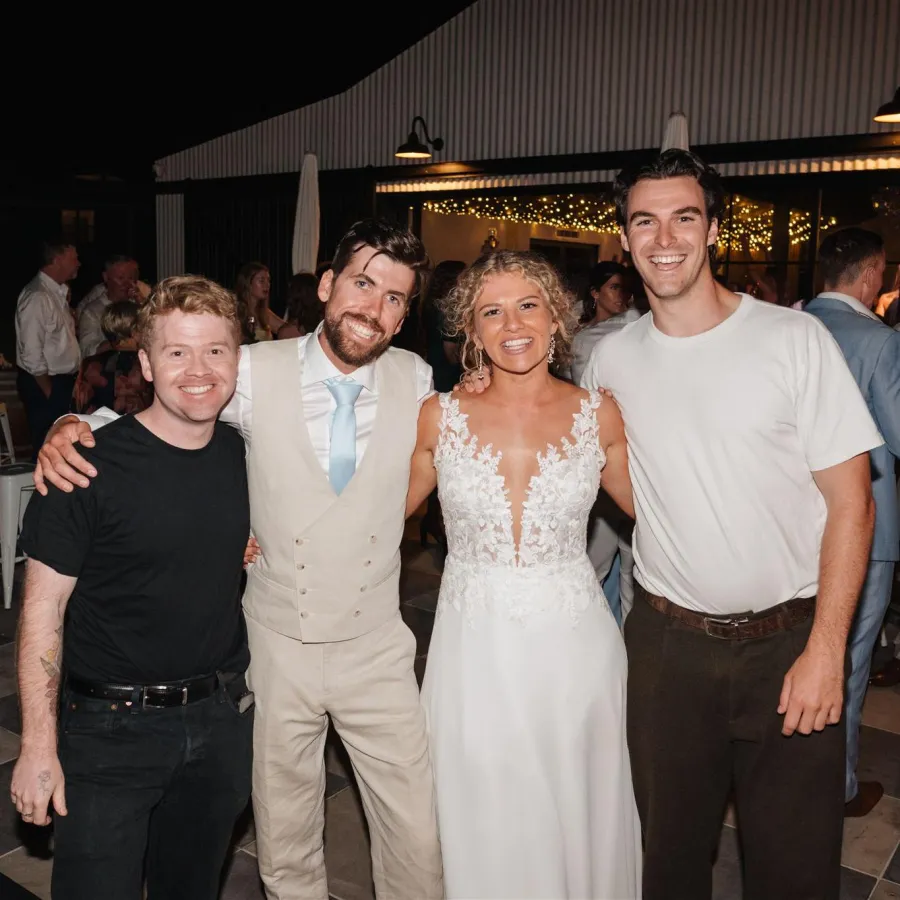Steven and Tiani with one of their couples