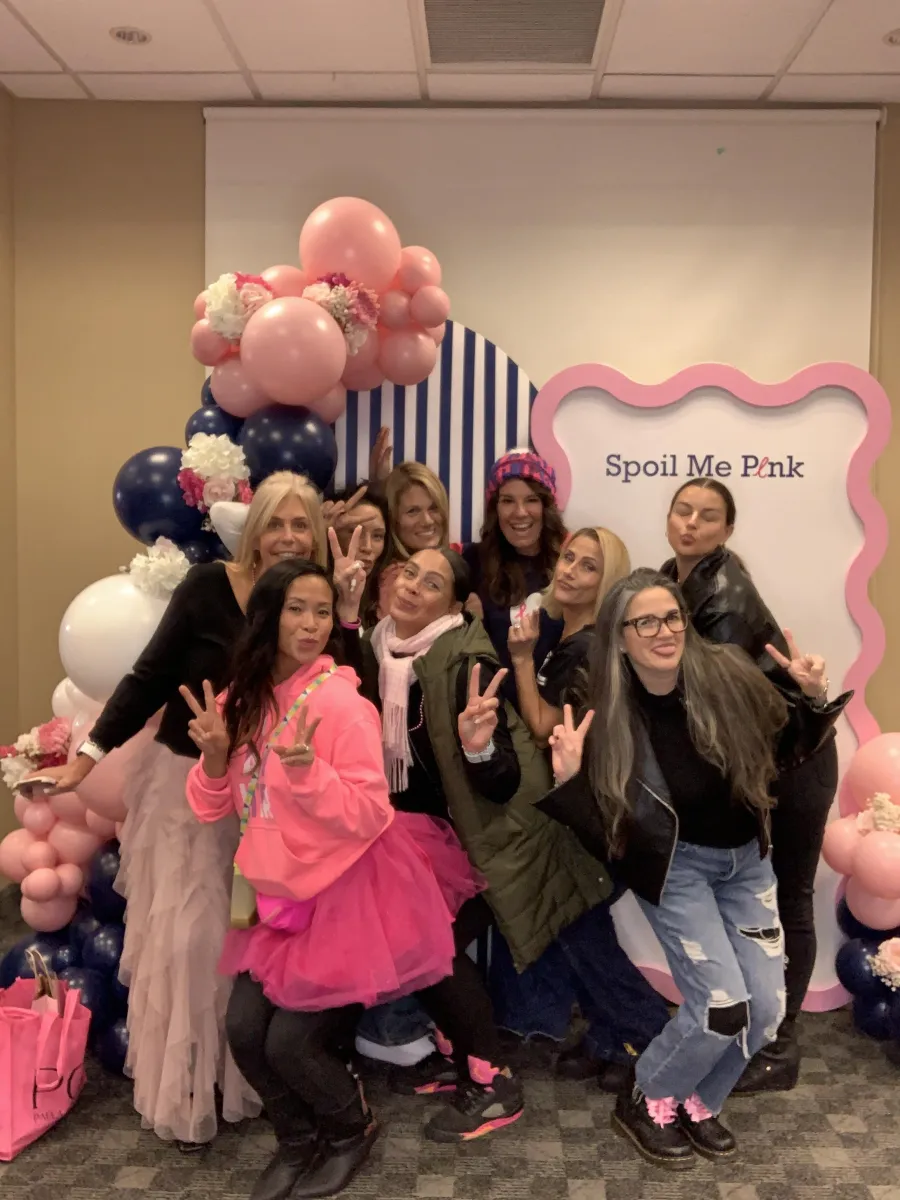 Guests enjoying the photo booth