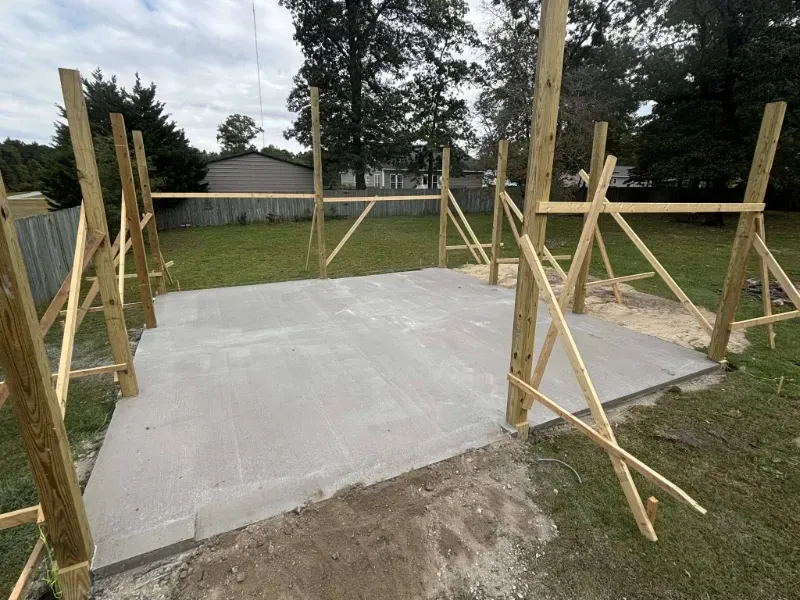 Completed Jacksonville concrete project 2