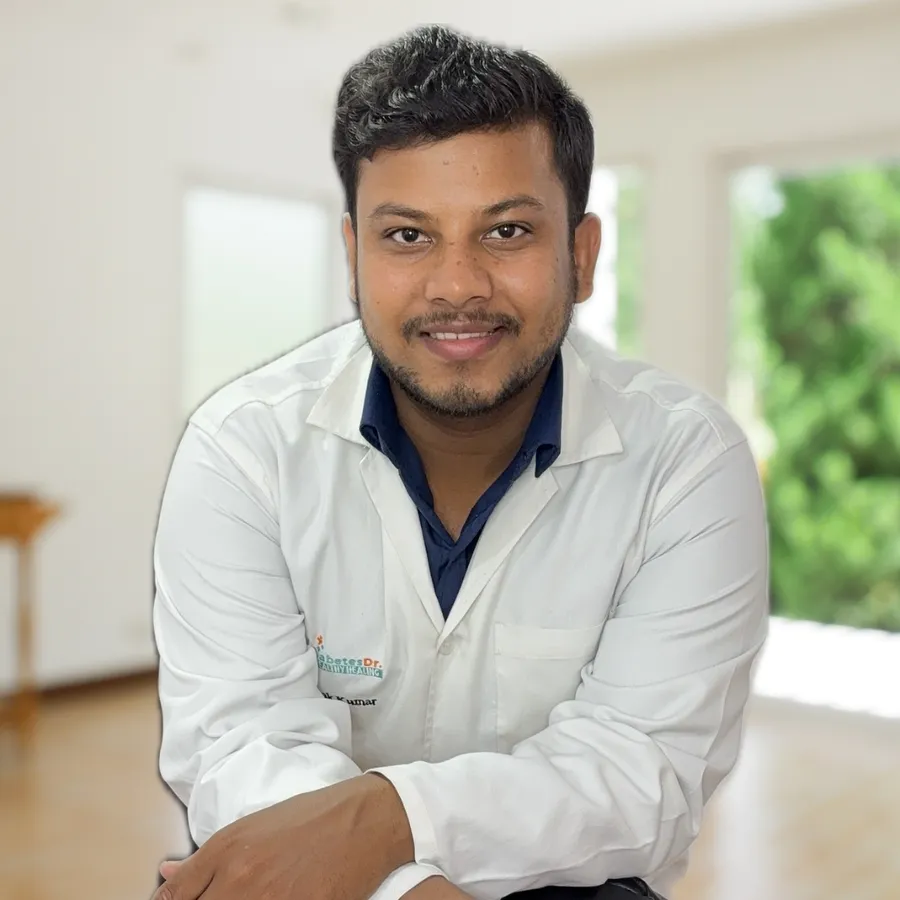 Dr Deepak Kumar, naturopath and diabetes nutritionist