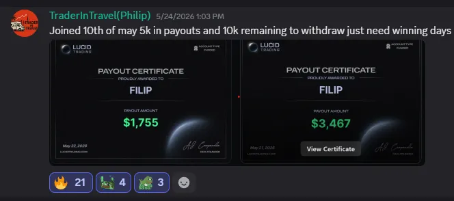 Verified payout