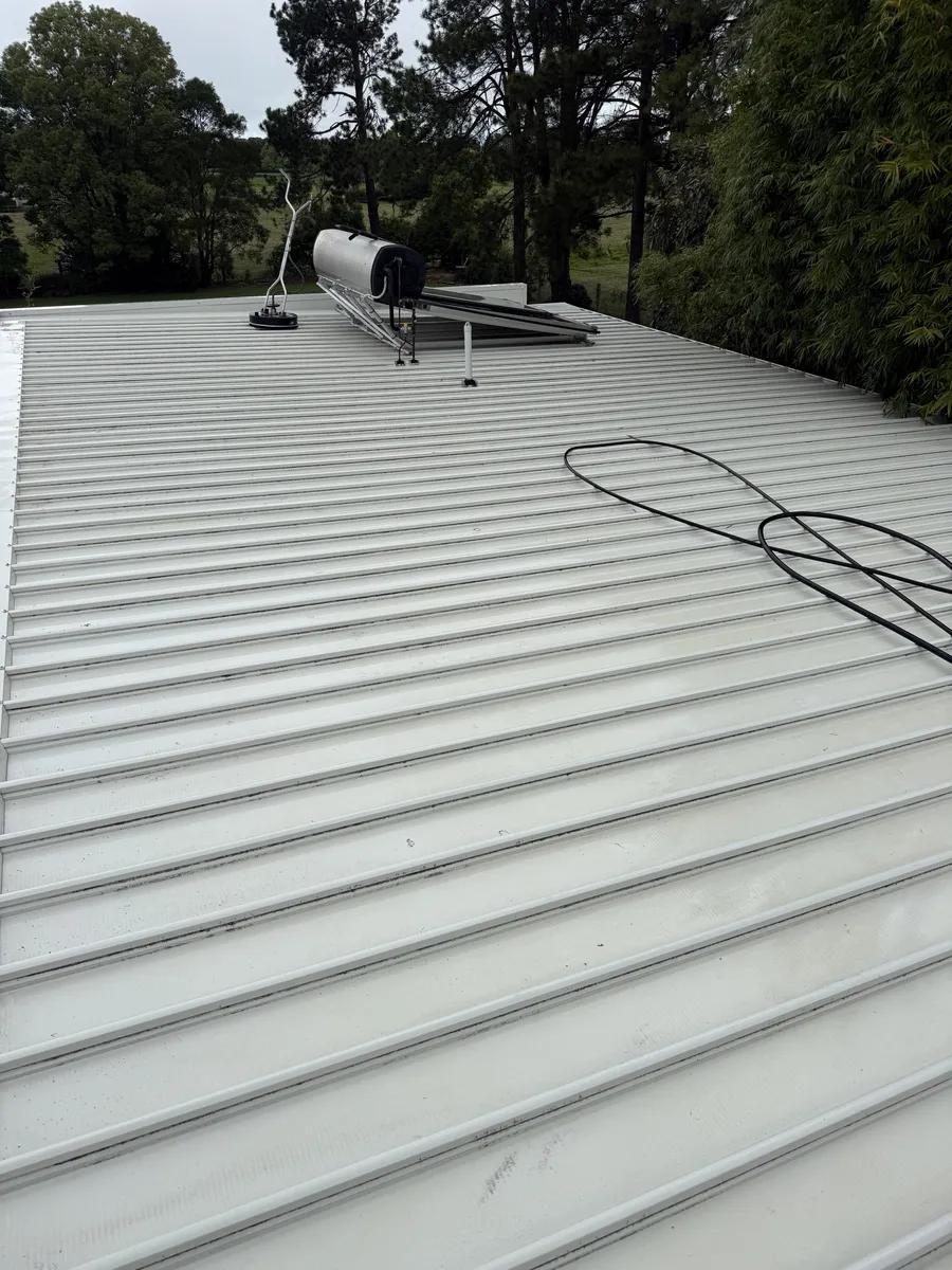 Example of our work: Colorbond roof after cleaning