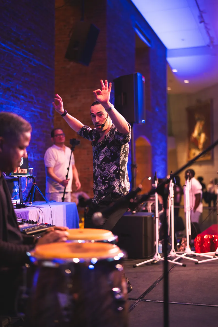 A Salsa with Hunter corporate event