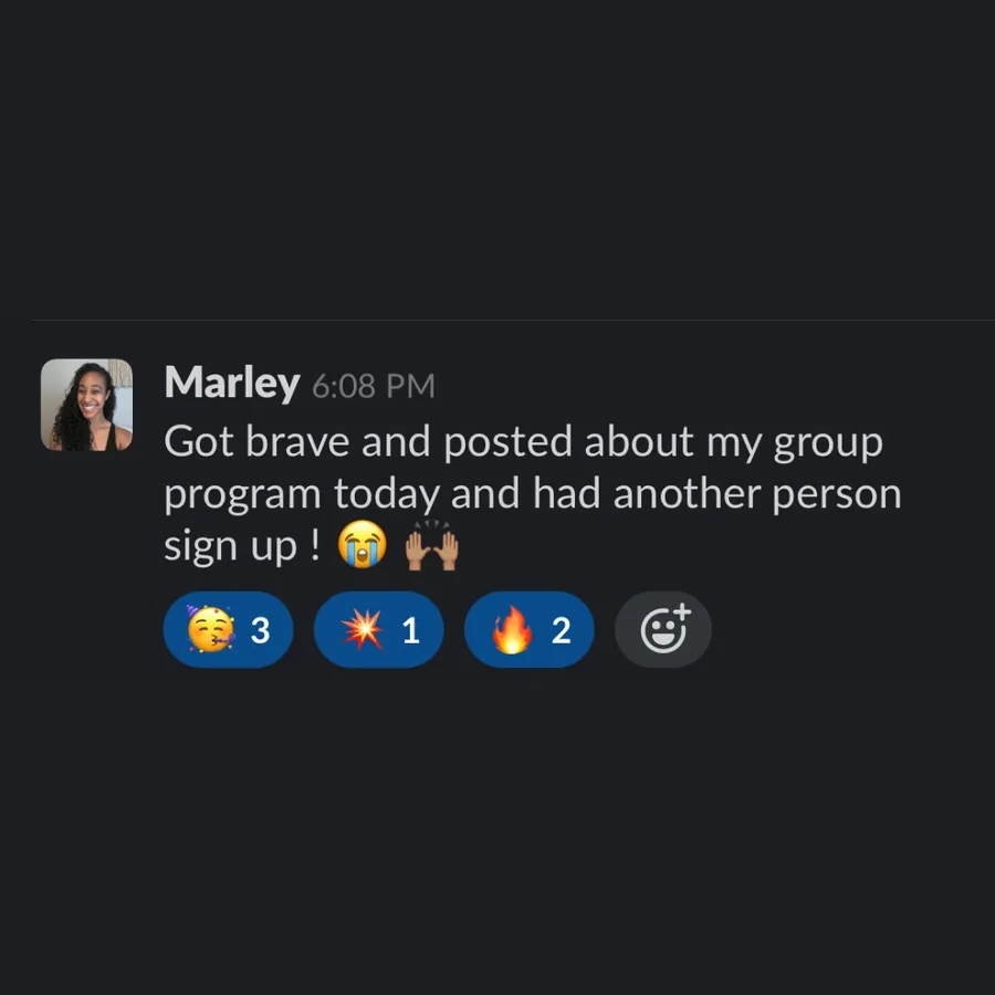 Marley's group program