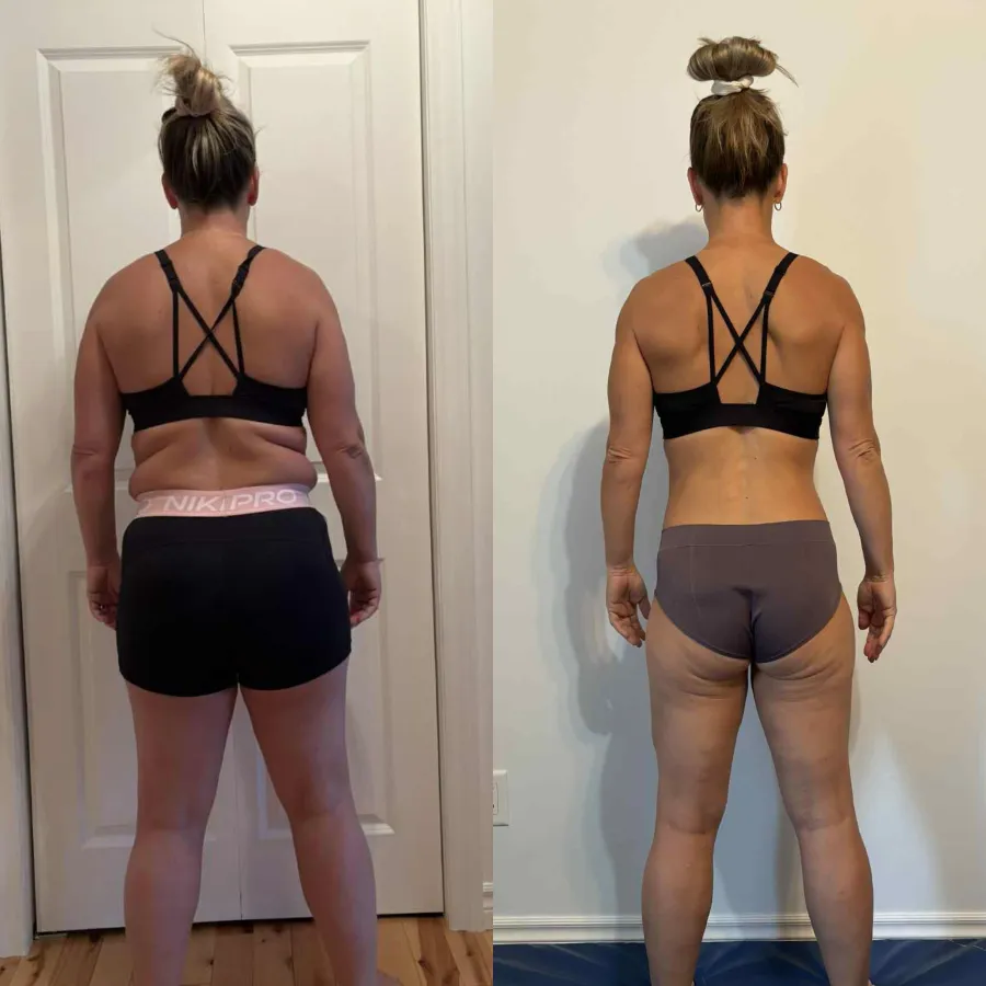 Transformation avant-après