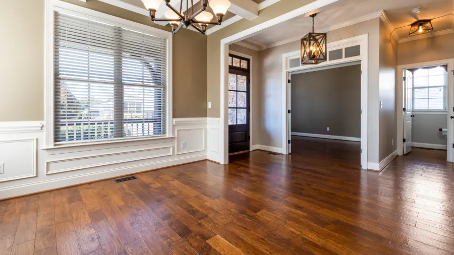 Happy homeowners with new VRP Flooring
