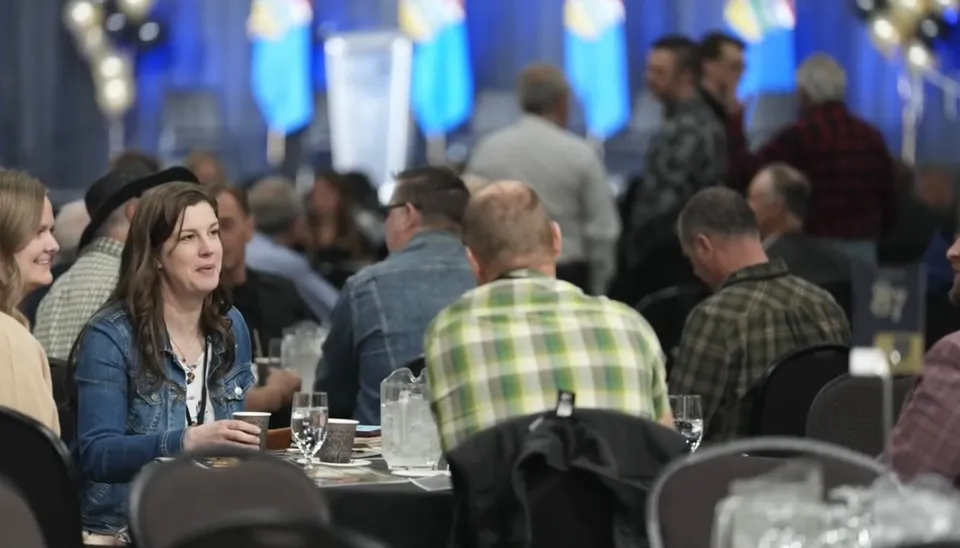 Attendees networking at the Alberta Summit