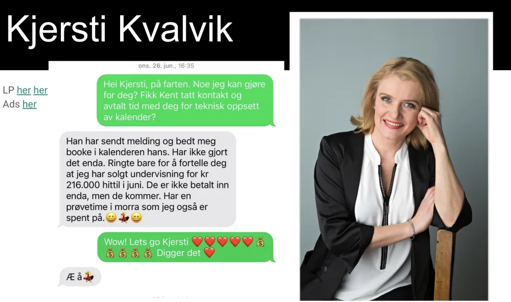 Kjersti satte rekordmåned midt på sommeren, og hjalp flere enn noen gang