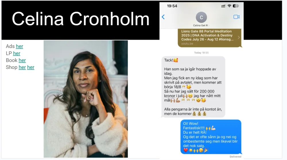 Celina doblet omsetningen bare 2 måneder inn i samarbeidet