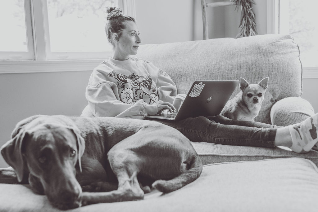 Kristina Yahnke at home