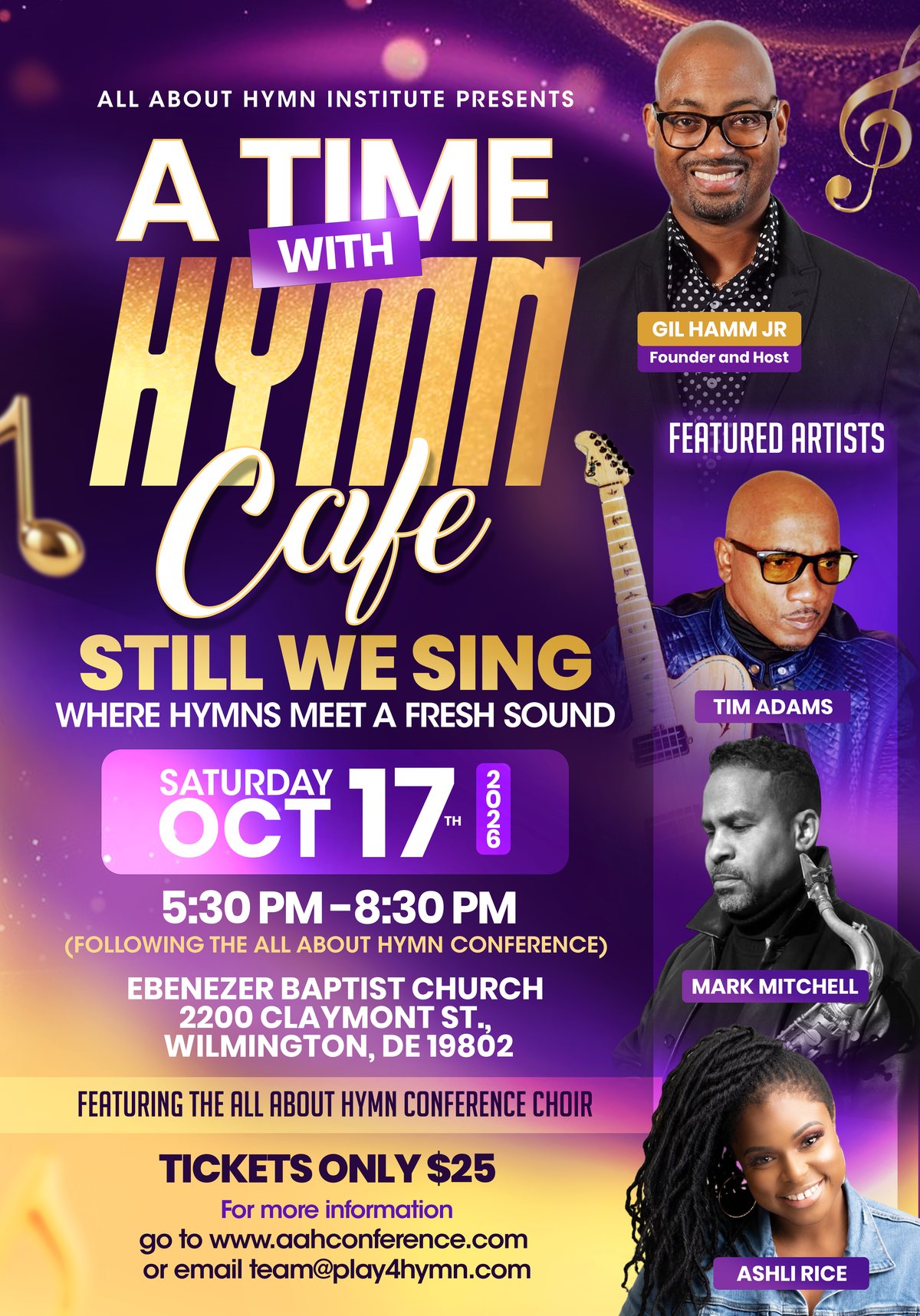 A Time with Hymn Café 2026 poster
