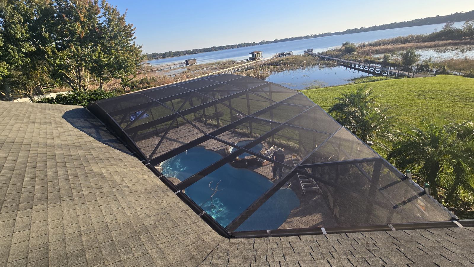 Pool Enclosures — Strong Tower Aluminum Construction, Central Florida