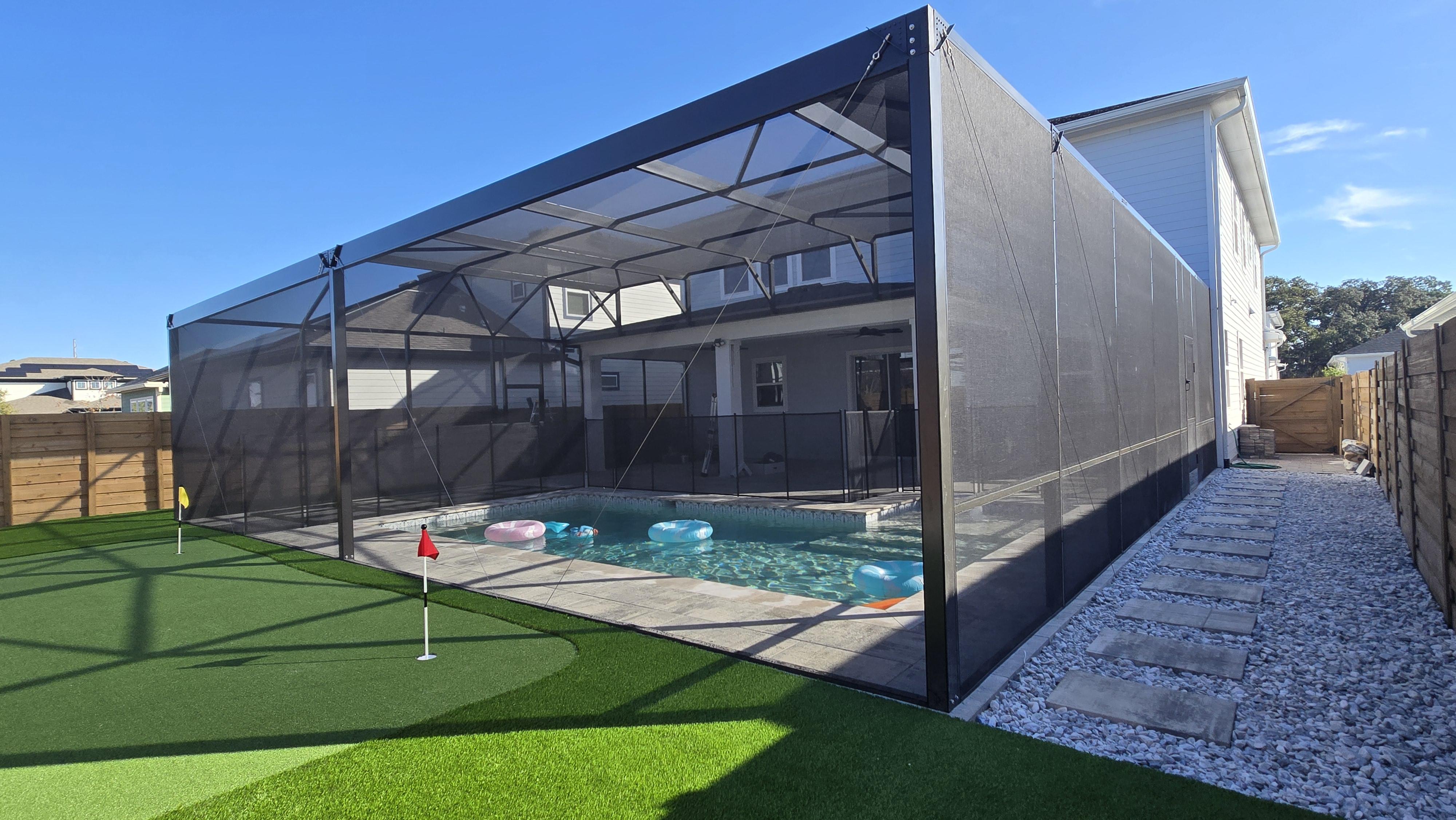 Panoramic Screens — Strong Tower Aluminum Construction, Central Florida