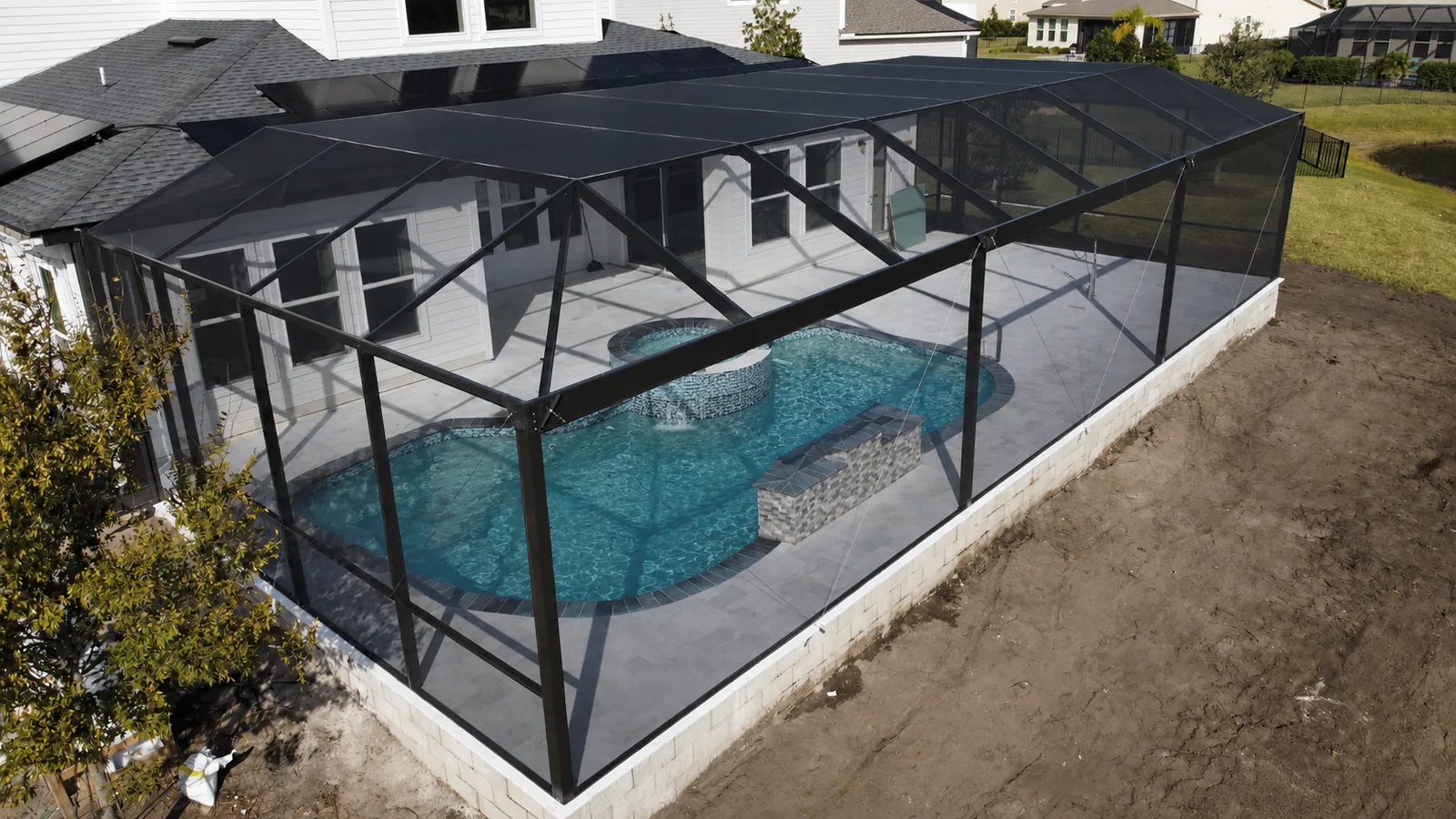 Panoramic Screens — Strong Tower Aluminum Construction, Central Florida
