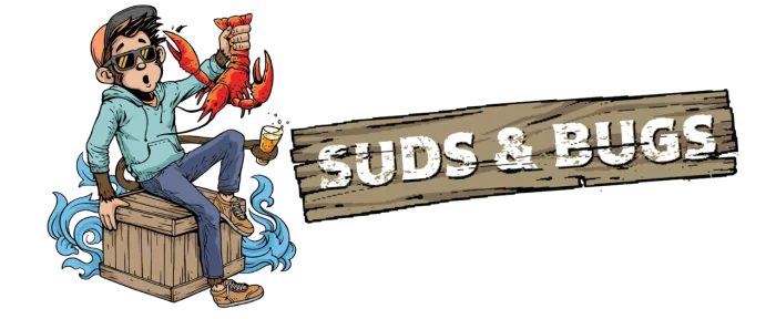 Suds Monkey with a crawfish