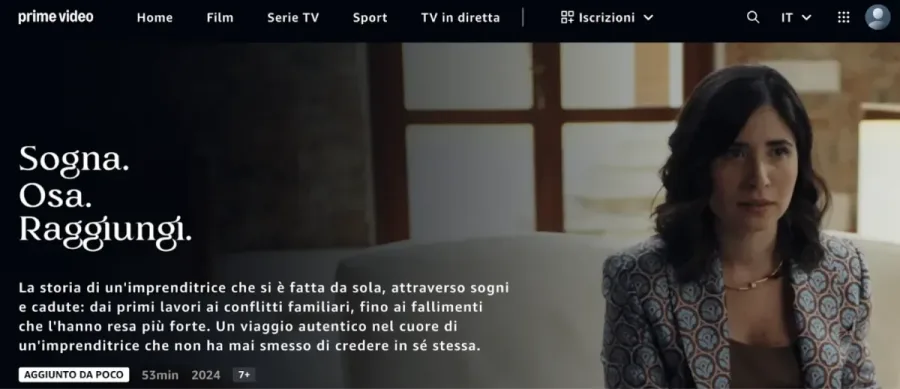 Documentario Amazon Prime Video