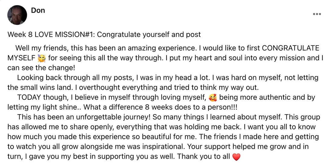 Written client review 173 — Transformation Mastery Mentoring 2.0.