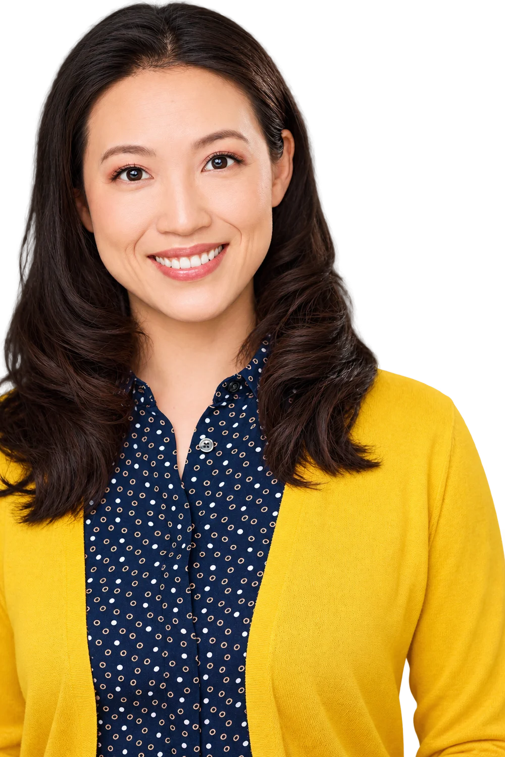 Dr. Sarai Koo smiling, ready to connect