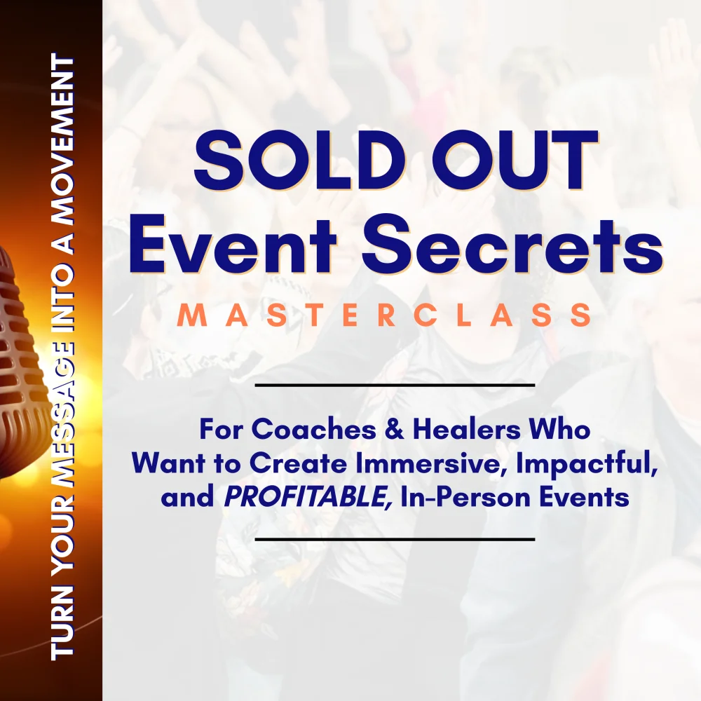 Sold Out Event Secrets Masterclass