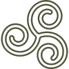 a triskelion to help activate your ancestral memories of spirituality