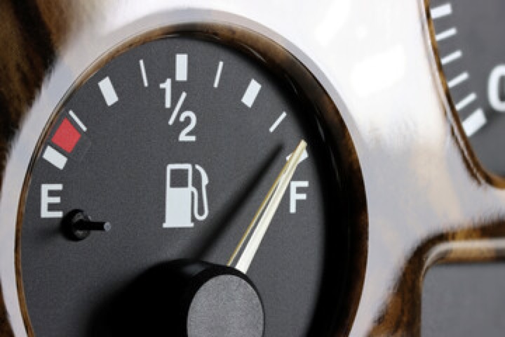 A full gas tank.