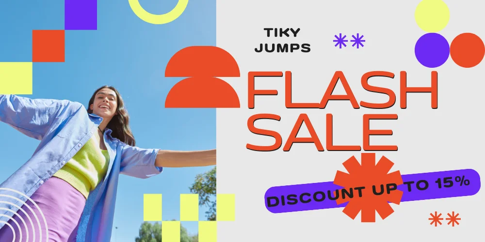 Tiky Jumps Flash Sale