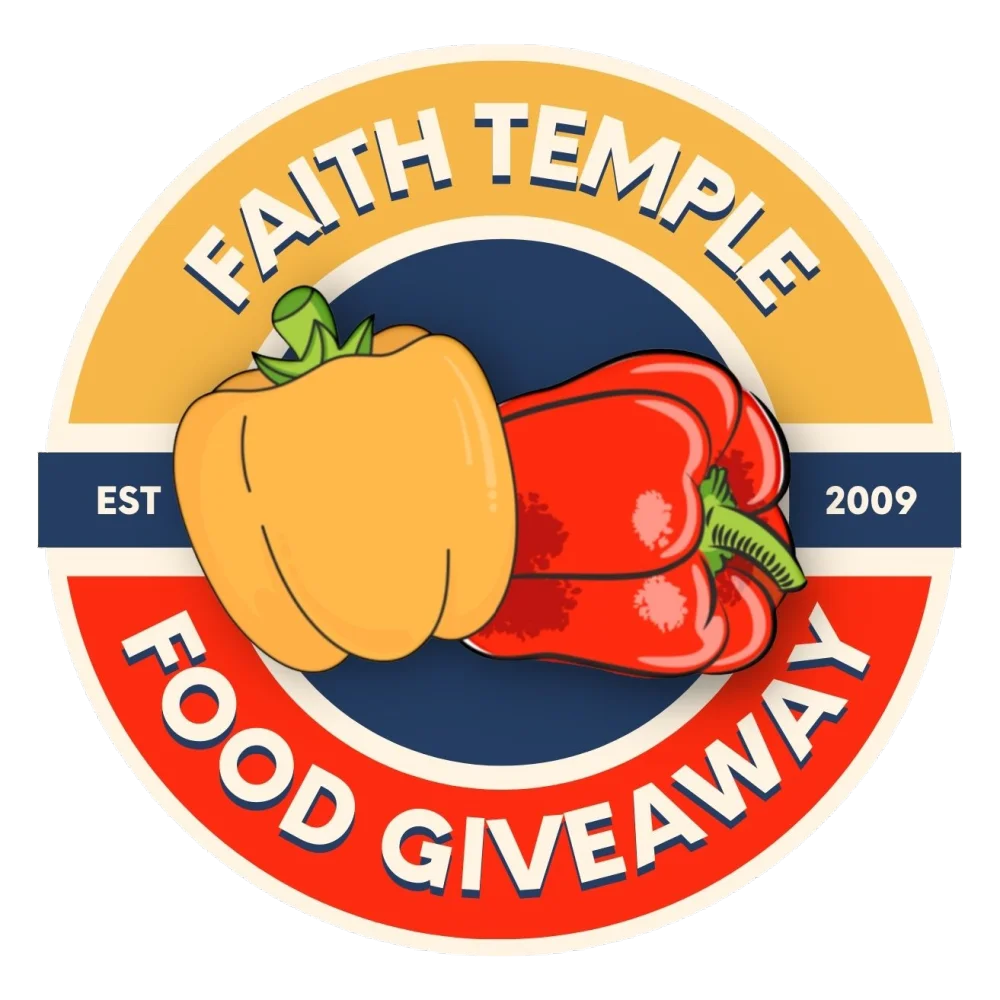 Faith Temple Food Giveaway Logo