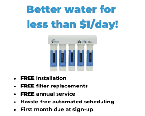 Better water for less than $1/day!