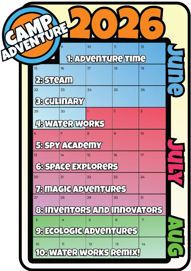 Camp Adventure Calendar