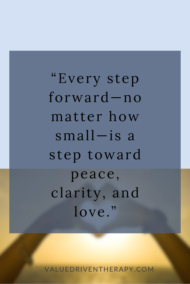 peace clarity and love quote