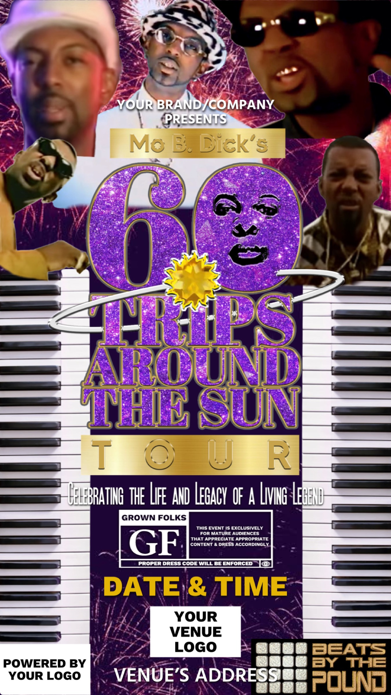 Mo B Dick 60 Trips Around the Sun