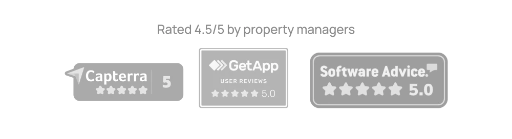 rated 4.5/5 by property managers